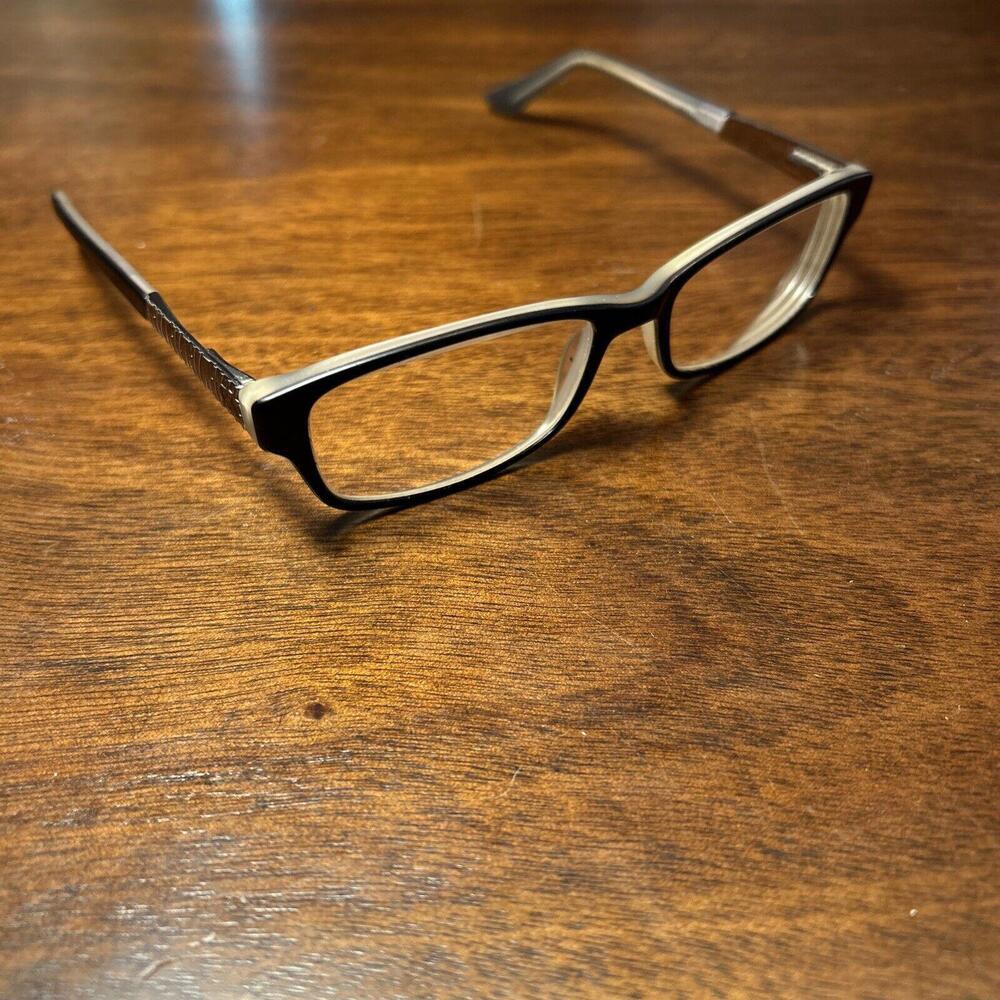 Elizabeth Arden Black Square Women Full Rim 55-17-140 Eyeglasses Frames Only